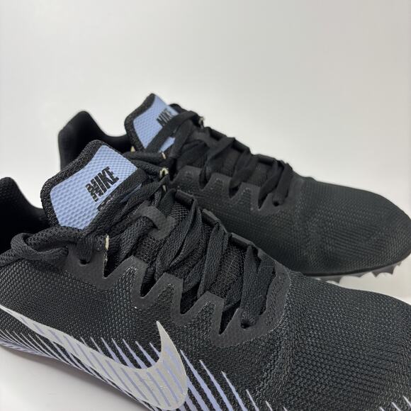 NIKE RACING Shoe Men 5.5 Zoom Rival M Black Gray Track Racing AH1020-004 - Picture 10 of 14